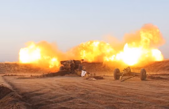 Quân đội Syria pháo kích ác liệt trên chiến trường Aleppo