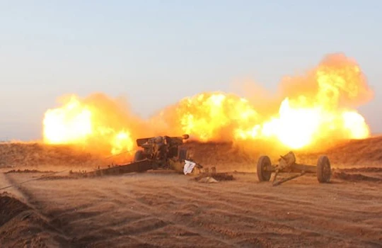 Quân đội Syria pháo kích ác liệt trên chiến trường Aleppo