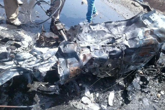 Quân đội Syria phá hủy một xe chở bom của lực lượngHồi giáo cực đoan