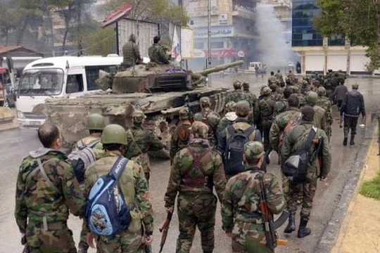 Tàu tuần dương sân bay Đô đốc Kuznetsov chuẩn bị tham chiến ở Syria