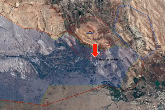Mũi tiến công trọng tâm của quân đội Syria trong vùng BeitJinn, gần cao nguyên Golan