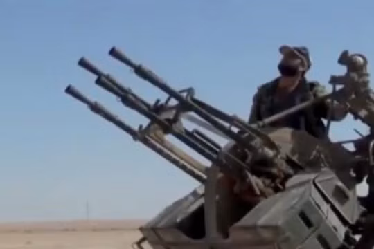 Binh sĩ quân đội Syria bắn vào máy bay trinh sát không người lái Mỹ