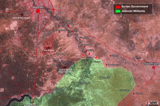 Quân đội Syria đập tan cuộc tấn công của Jabhat Al-Nusra ở Hama