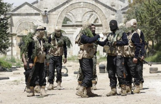 Một nhóm các tay súng Al Qaeda Syria