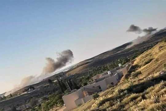 Không quân lực lượng GNA không kích LNA trên chiến trường Tripoli. Ảnh minh họa South Front