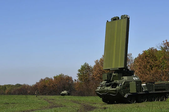 Radar trinh sát phát hiện các hỏa điểm pháo binh "Zoopark" tham gia diễn tập pháo binh chiến thuật trên thao trường Molkino ở vùng Krasnodar. Ảnh minh họa RT