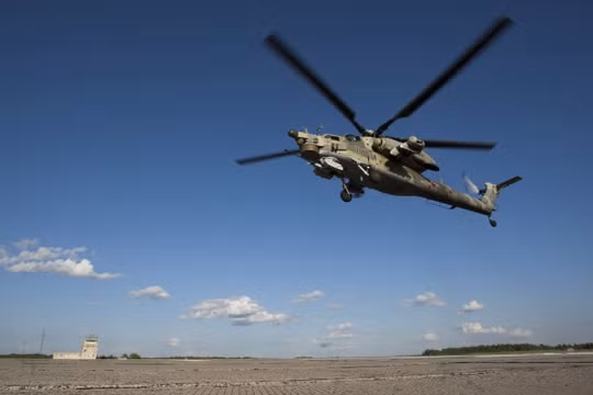 Trực thăng tấn công Mi - 28 NE mang lại chiến công cho quân đội Syria