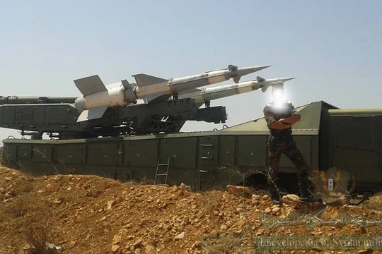 Tổ hợp tên lửa Pechora-2M sẵn sàng bẻ gãy cuộc tấn công của liên minh Mỹ, Anh, Pháp