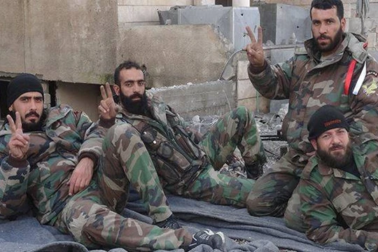 Lực lượng Vệ binh Cộng hòa bảo vệ khu vực phía tây Aleppo