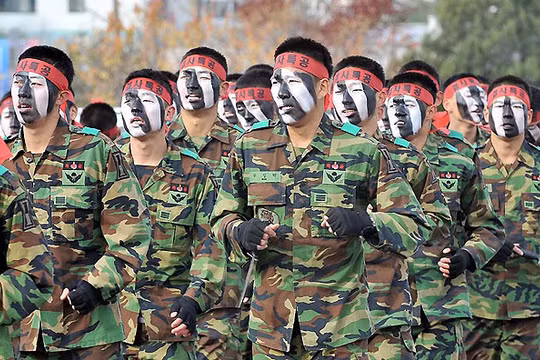 Những lực lượng uy mãnh của hải quân Hàn Quốc