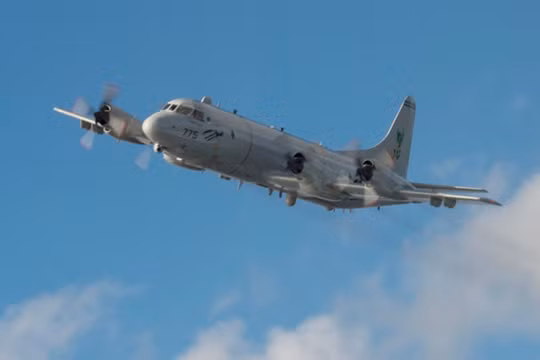 Máy bay săn ngầm P-3 Orion của Hải quân Mỹ - Ảnh: Hải quân Mỹ