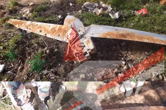 Bom bay Spice 1000 của Israel, bị bắn hạ ở Syria. Ảnh: South Front.