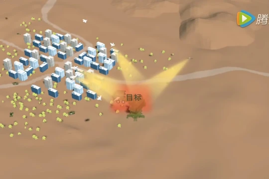 Bầy đàn drones thông minh tiến hành tấn công mục tiêu