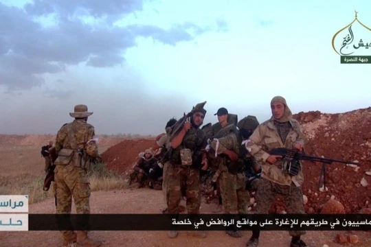 Các tay súng khủng bố Jabhat Al-Nusra Syria