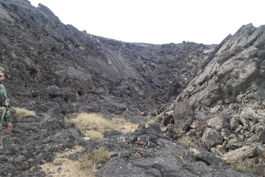 Binh sĩ quân đội Syria trên khu vực Al-Safa vừa giải phóng. Ảnh minh họa Muraselon