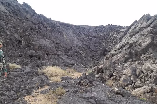 Binh sĩ quân đội Syria trên khu vực Al-Safa vừa giải phóng. Ảnh minh họa Muraselon