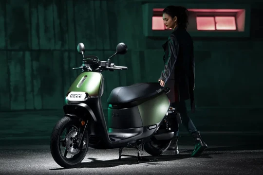 Xe tay ga điện đổi pin của Gogoro. Ảnh Electrek