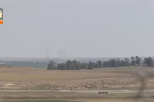 Hamaz bắn đạn cối tự chế vào căn cứ quân sự Israel. Ảnh minh họa Video