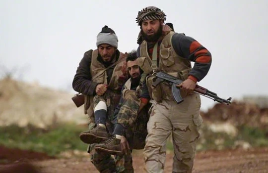 Video: Cận cảnh chiến binh FSA trúng thương nằm la liệt ở Aleppo