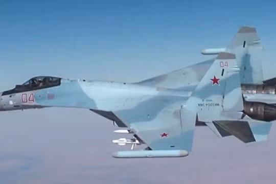 Máy bay tiêm kích đa nhiệm Su-30SM của lực lượng không quân Nga
