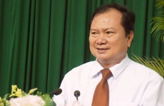 Ông Nguyễn Văn Quang, tân Chủ tịch UBND tỉnh Vĩnh Long nhiệm kỳ 2011 - 2016. Ảnh: Báo Vĩnh Long