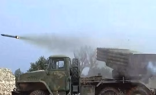 Quân đội Syria pháo kích vào các trận địa của lực lượng Hồi giáo cực đoan