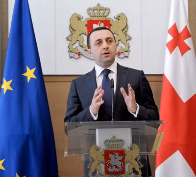 Quyền Thủ tướng Gruzia Irakli Garibashvili. Ảnh: AFP