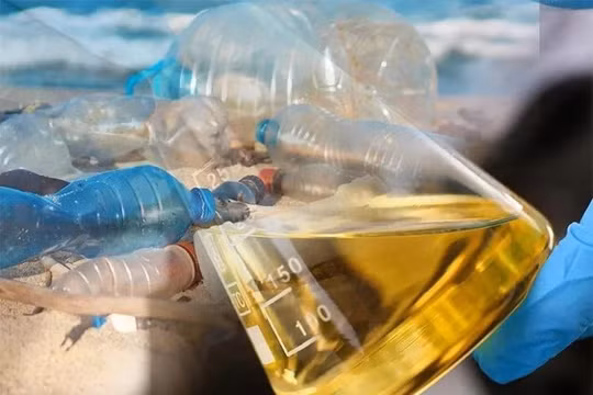 Rác thải nhựa thành nhiên liệu. Ảnh minh hoa SciTechDaily