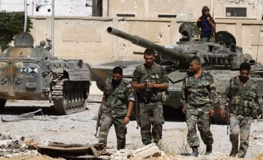 Lực lượng vũ trang địa phương NDF trên chiến trường ngoại ô Damascus