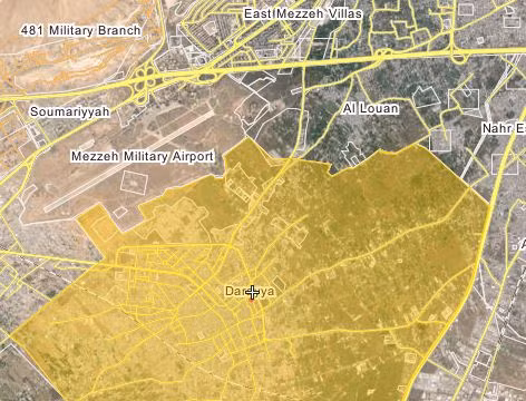 Quân đội Syria lại giao chiến ác liệt với lực lượng Hồi giáo cực đoan ở Darayya