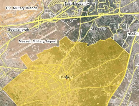 Quân đội Syria lại giao chiến ác liệt với lực lượng Hồi giáo cực đoan ở Darayya