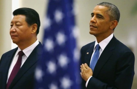 Chủ tịch Trung Quốc Tập Cận Bình và Tổng thống Mỹ Barack Obama. Ảnh: Reuters