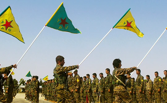 Lực lượng dân quân người Kurd YPG. Ảnh minh họa South Front