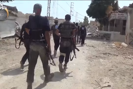 Nhóm chiến binh Hồi giáo cực đoan Ajnad Al-Sham.