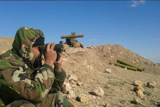 Binh sĩ lực lượng Tigers trên chiến trường Aleppo