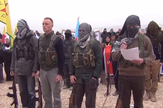 Những du kích quân người Kurd ở Afrin. Ảnh minh họa: Masdar News.