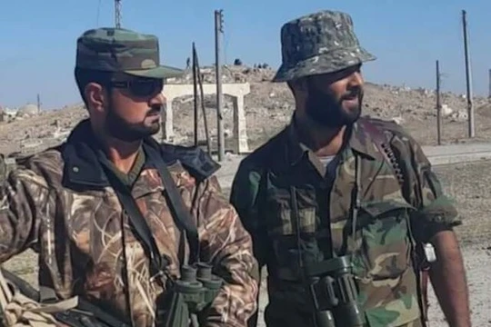 Tướng Tigers Suheil-al-Hassan trên chiến trường Aleppo