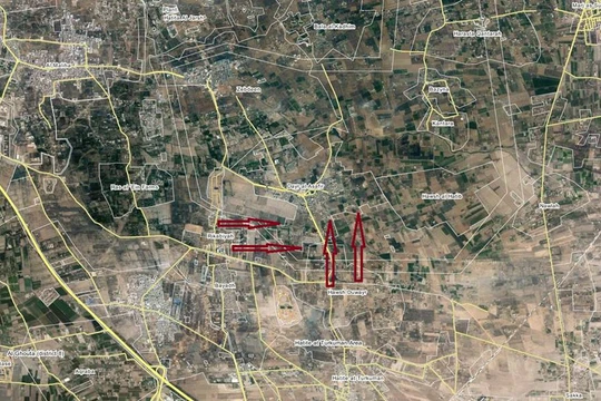 Quân đội Syria tấn công thị trấn Deir Al-'Assafir, Đông Ghouta