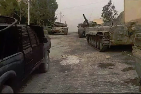 Quân đội Syria tấn công ở Tây Ghouta