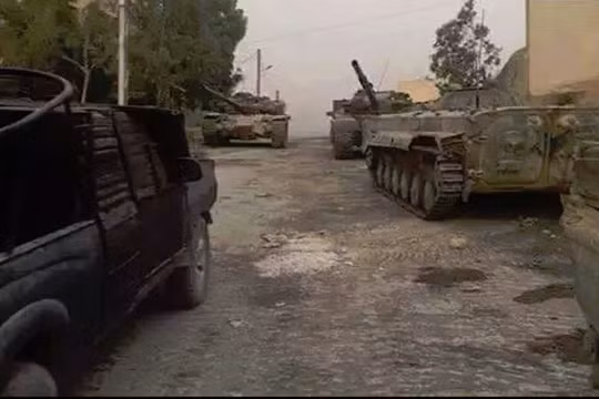 Quân đội Syria tấn công ở Tây Ghouta