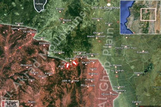 Lữ đoàn biệt kích 103 bắt đầu tấn công làng Kabani, Latakia