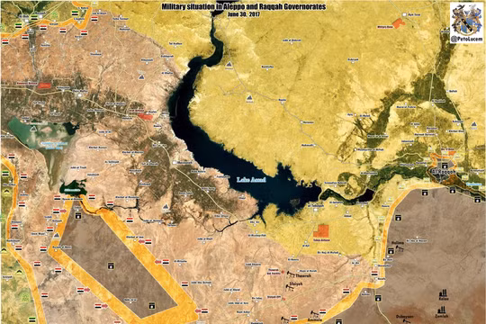 Các mũi tiến công tiêu diệt IS trong vòng vây phía đông Aleppo