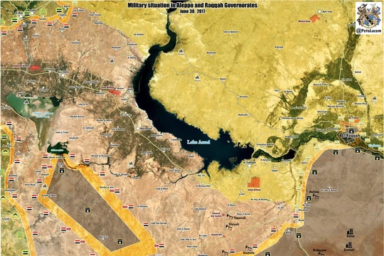 Các mũi tiến công tiêu diệt IS trong vòng vây phía đông Aleppo