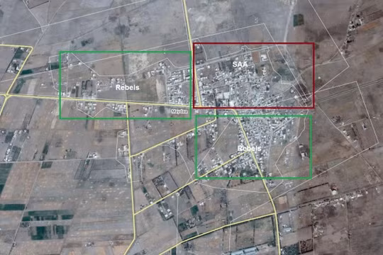 Bản đồ khu vực thị trấn Maydaa