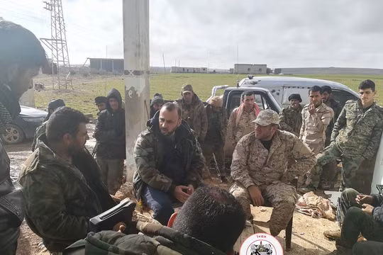 Nhóm đặc nhiệm lực lượng Tiger trên chiến trường Idlib - ảnh Ivan Sidorenko