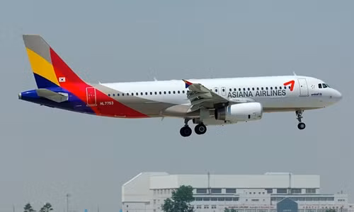 Một phi cơ Airbus A320 của Asiana Airlines. Ảnh: Plane Spotter.