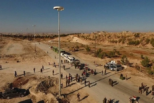 Một tuyến hành lang nhân đạo ở thành phố Aleppo