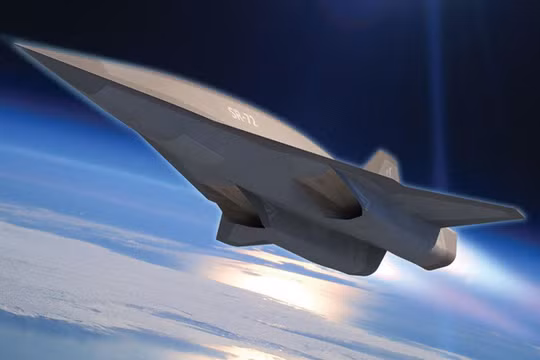 Mô hình đồ họa máy bay siêu âm SR-72 của tập đoàn Lockheed. Ảnh The National Interest