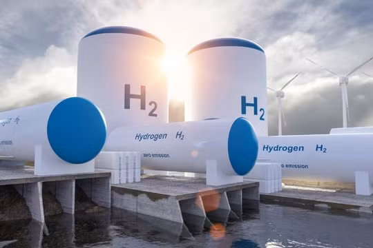 Hệ thống phản ứng phân tách nước, sản xuất hydro công nghiệp. Ảnh Tech Xplore