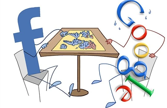 Người dùng smartphone đang “đốt” thời gian cho Facebook và Google